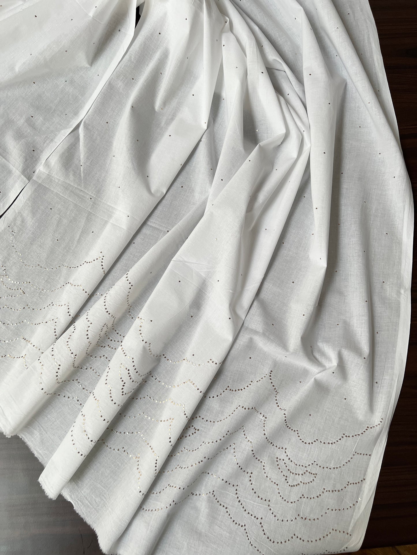Cotton Dupatta with Kamdani