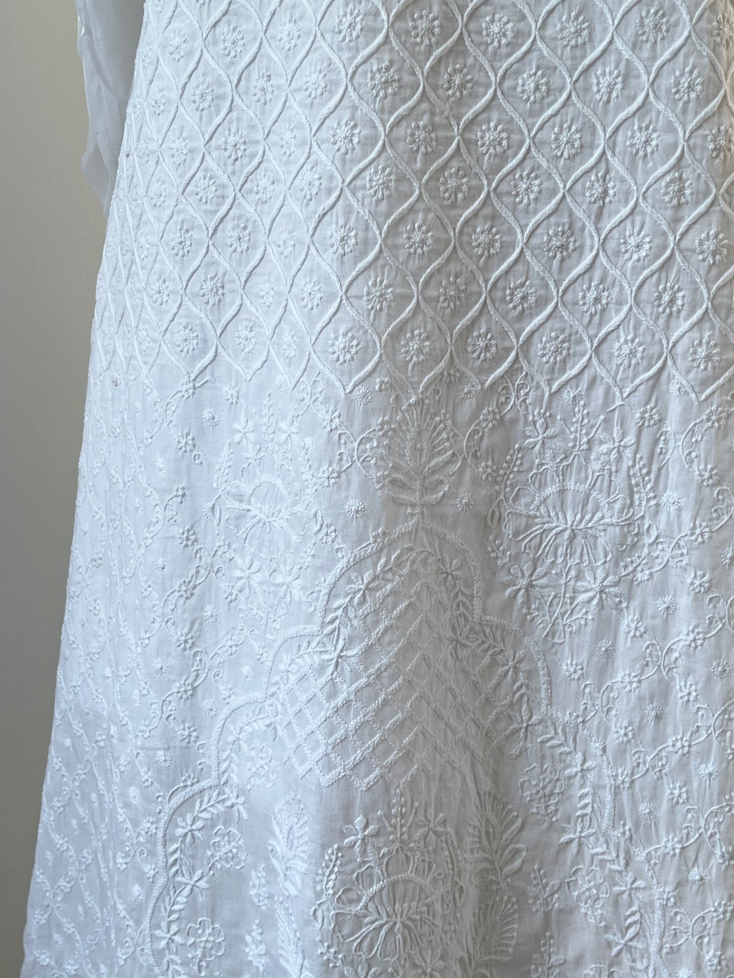 Chikankari Kaftan