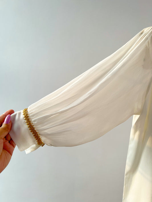 Chikankari & Mirror Work Shirt