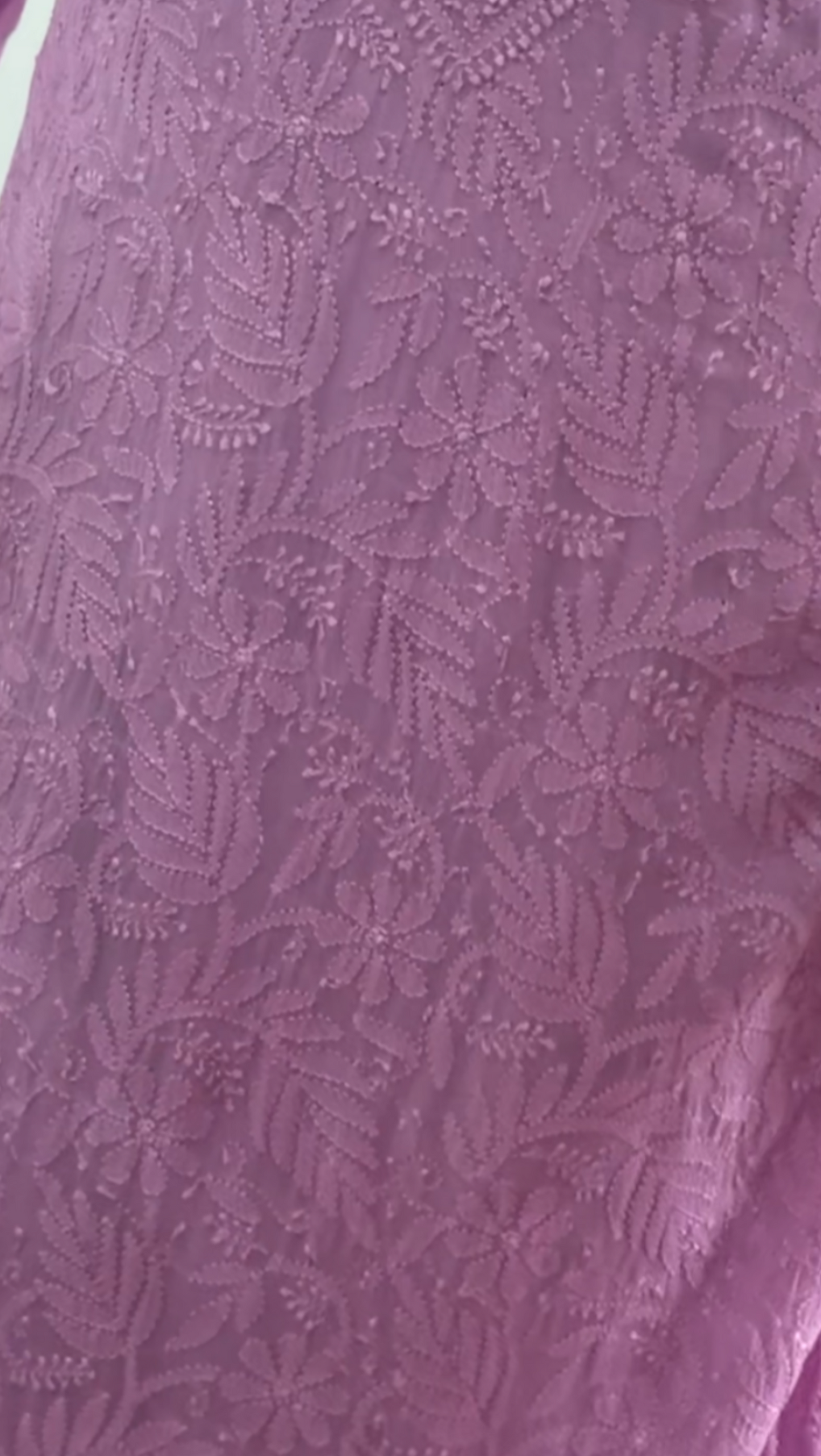 Pastel Purple Chikankari Kurta