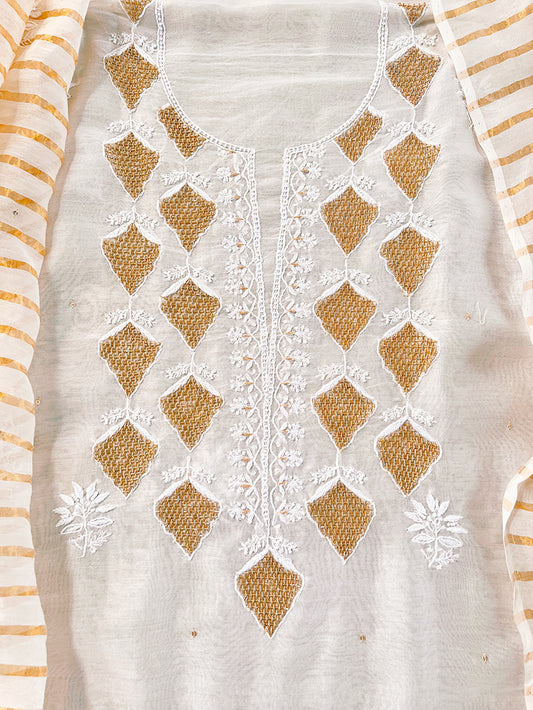 Chikankari & Zardozi Festive Edit: Pure Chanderi