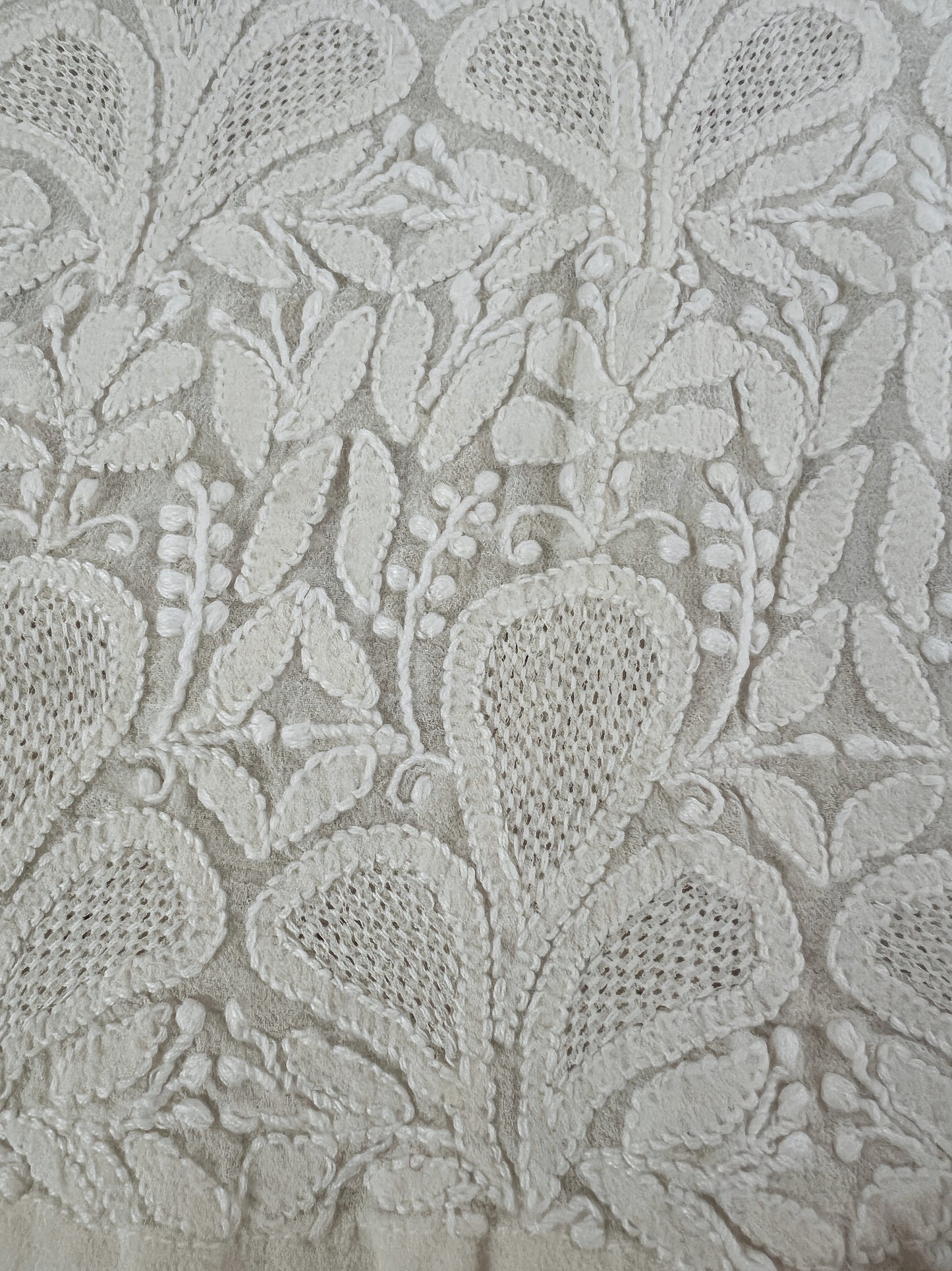 Pure Georgette Palazzo with Chikankari & Haath Jaali