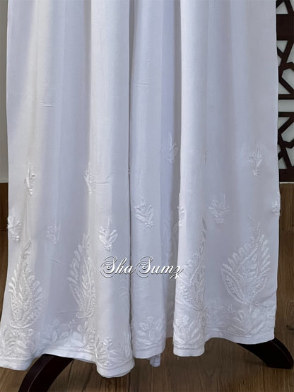 Modal Cotton Chikankari Palazzo