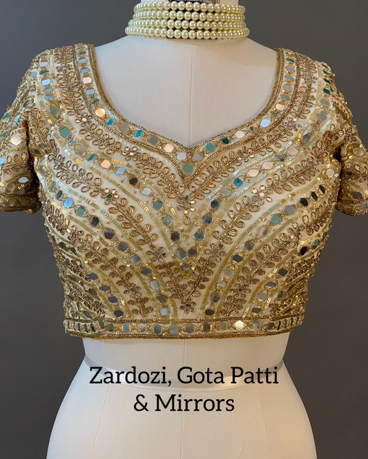 Zardozi & Mirror Work Blouse