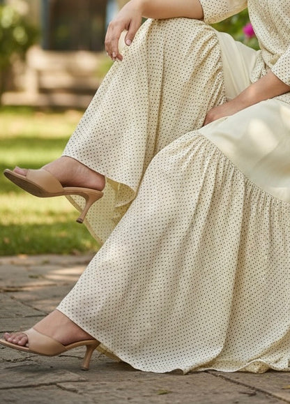 Kamdani Gharara on Pure Georgette - Ready to Wear