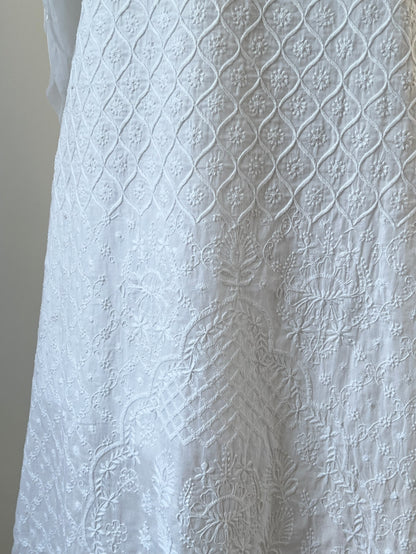 Chikankari Kaftan