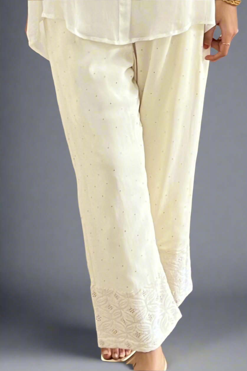 Pants Chikankari & Kamdani
