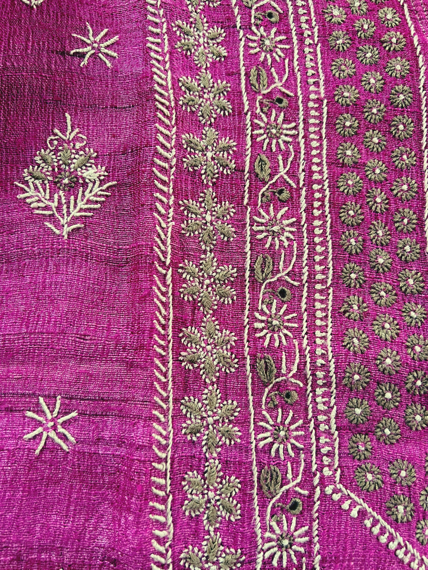 Pure Silk Chikankari Kurta – Handcrafted Elegance