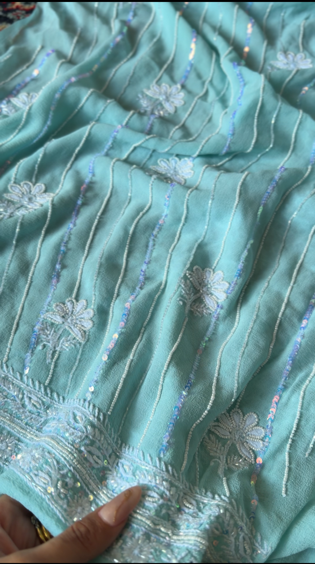 ShaSumz Heritage Series: Intricate Do Taar Work & Delicate Pearls