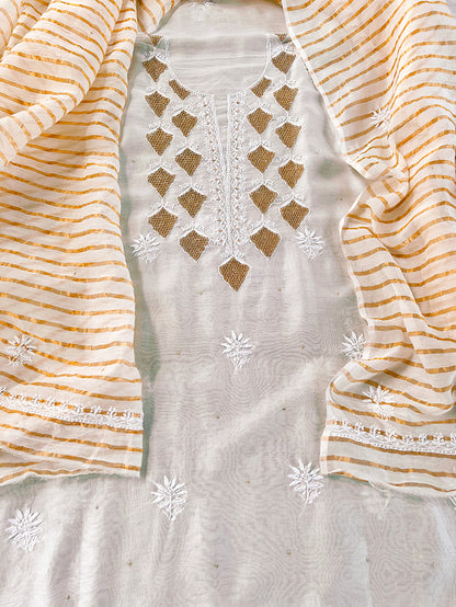 Chikankari & Zardozi Festive Edit: Pure Chanderi