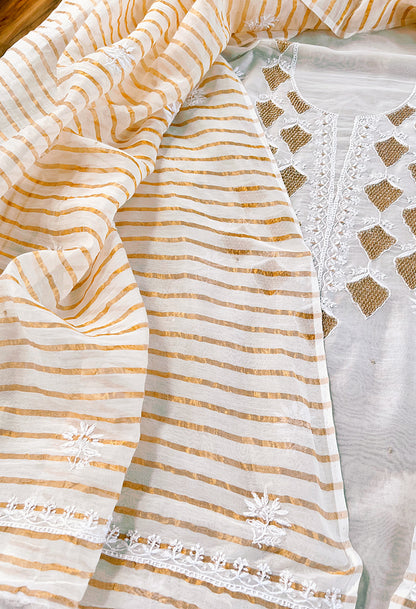 Chikankari & Zardozi Festive Edit: Pure Chanderi