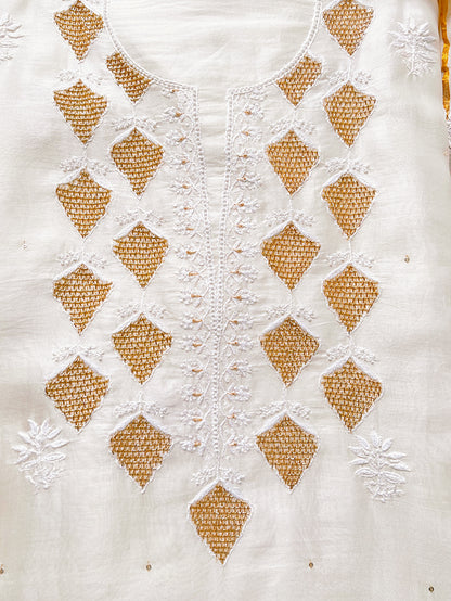 Chikankari & Zardozi Festive Edit: Pure Chanderi