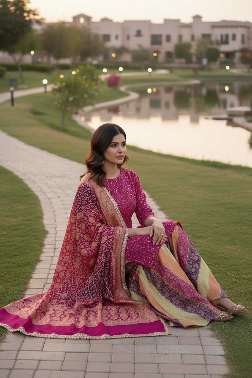 Chatapati Gharara Set