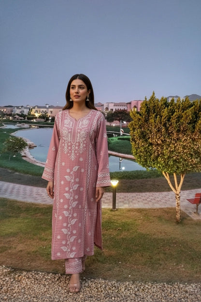 Pure Tussar Silk Chikankari Kurta